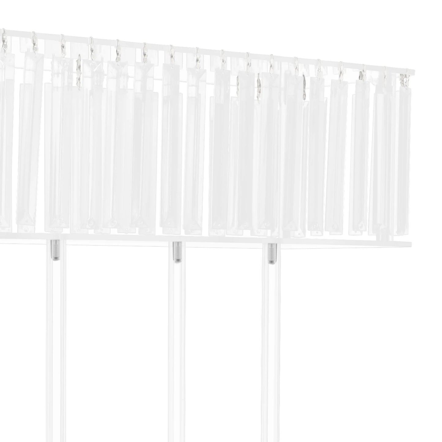 Bymaocar Acrylic Flower Display Stand For Weddings