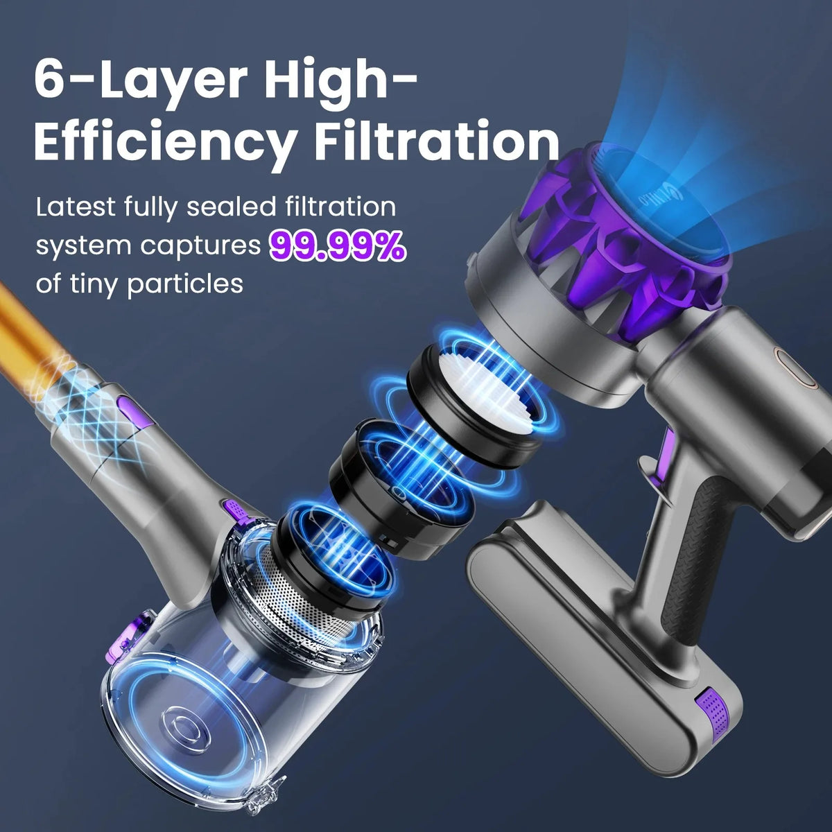 INSE S3P Cordless Stick Vacuum Cleaner