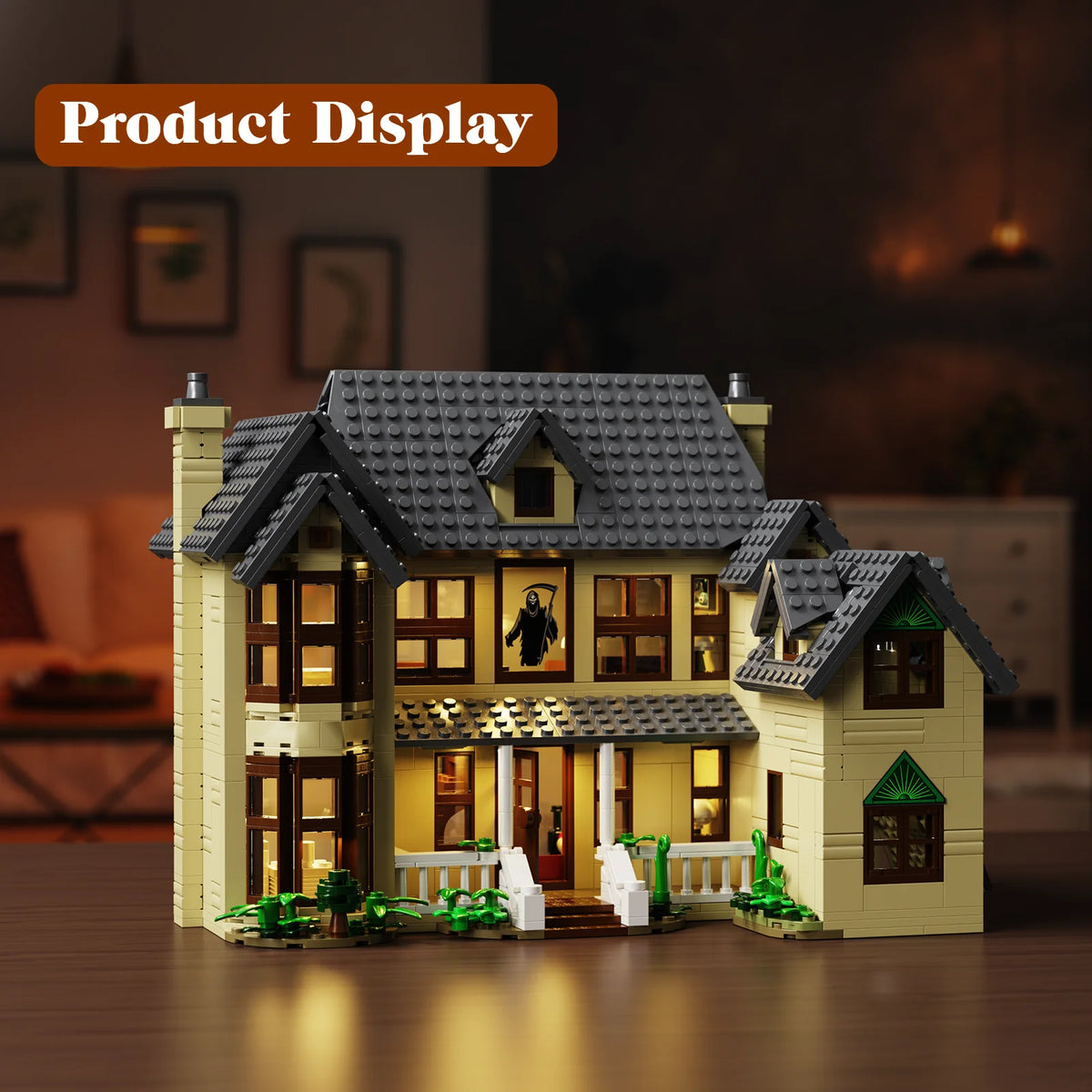 Horror Haunted House Building Block Set