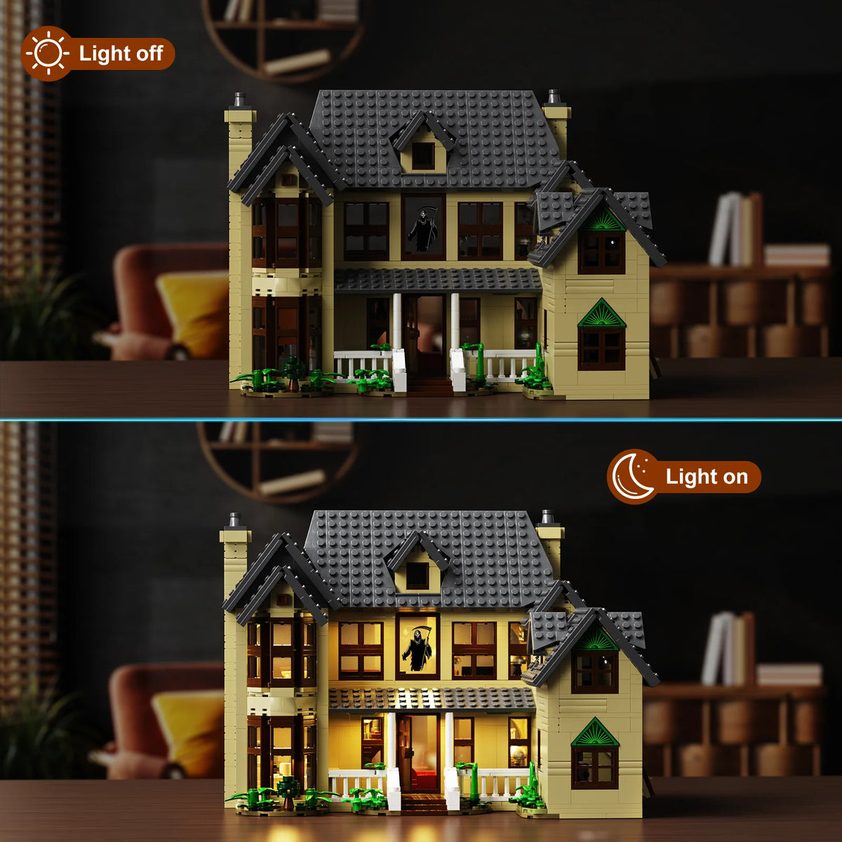 Horror Haunted House Building Block Set