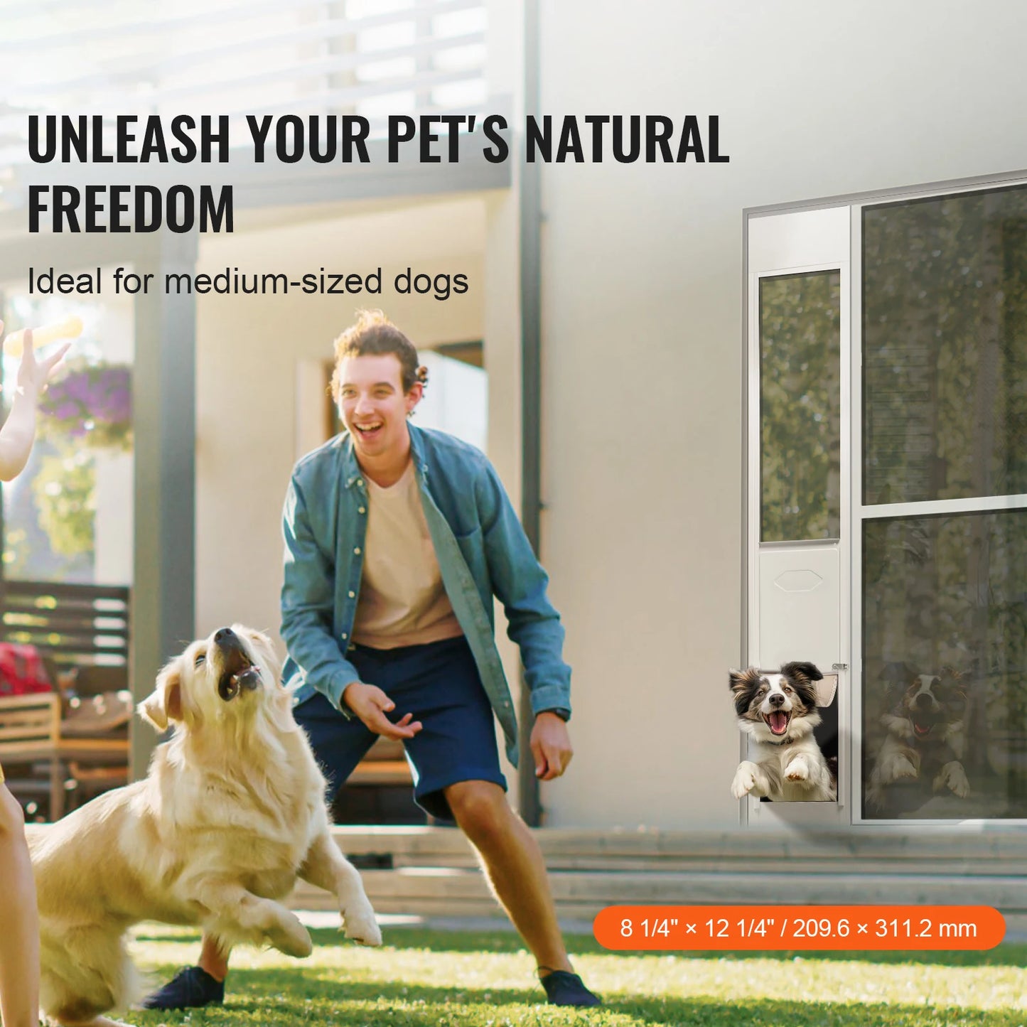 Adjustable Dog Door For Sliding Glass Doors