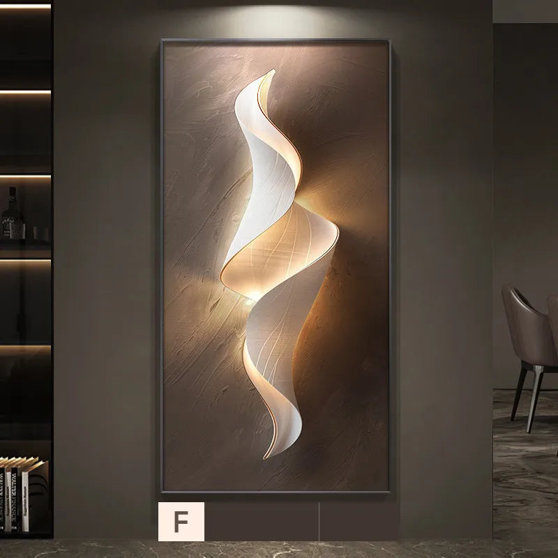 XZLUSTER Modern Crystal LED Mural Wall Lamp