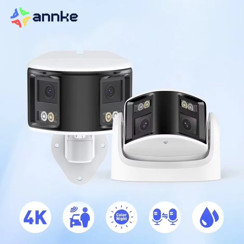 Annke 8MP Dual Lens PoE Outdoor Security Camera