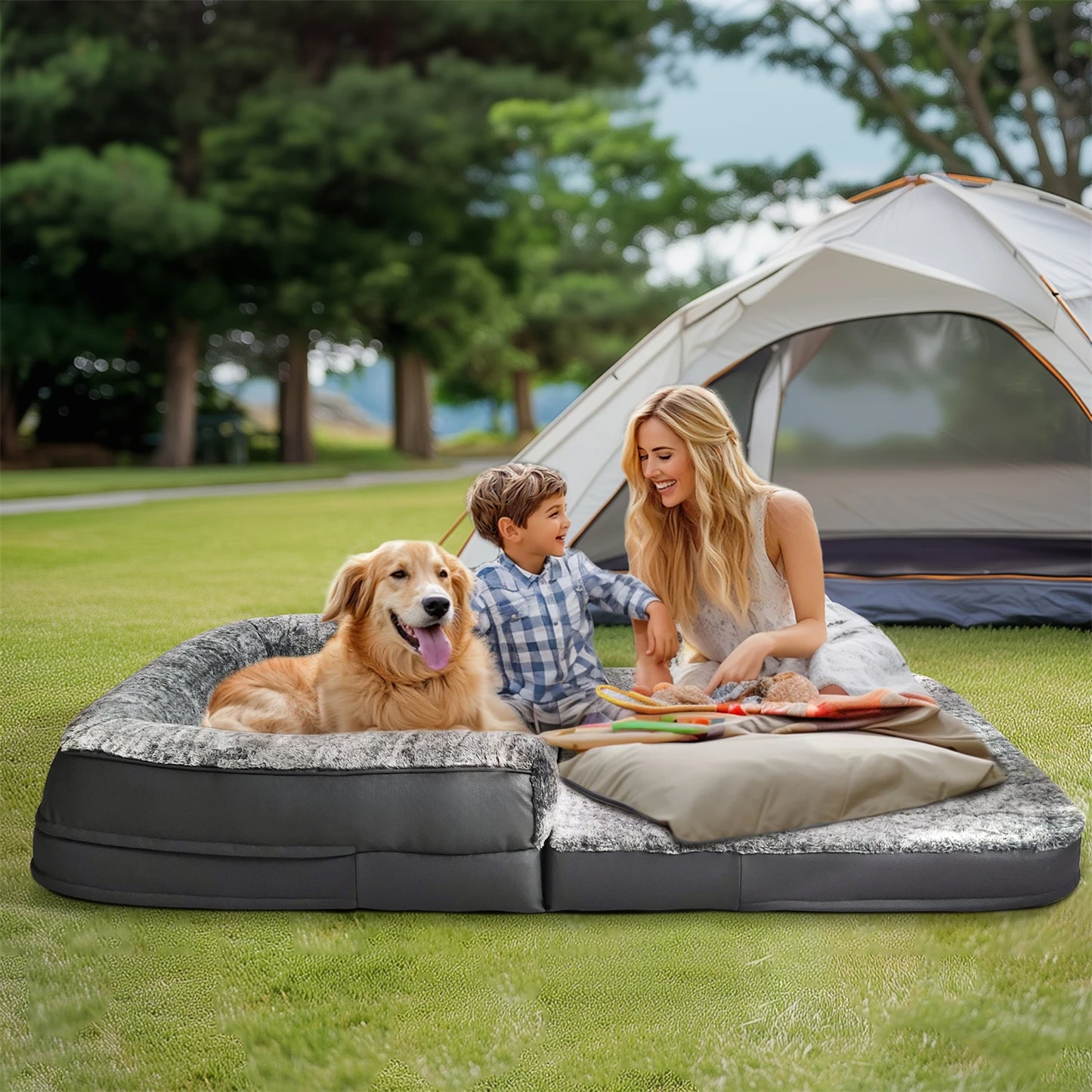 Bingopaw Orthopedic Human Dog Bed