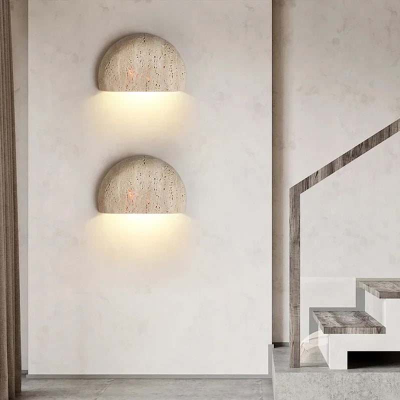 Jiankexing Natural Stone LED Wall Lamp