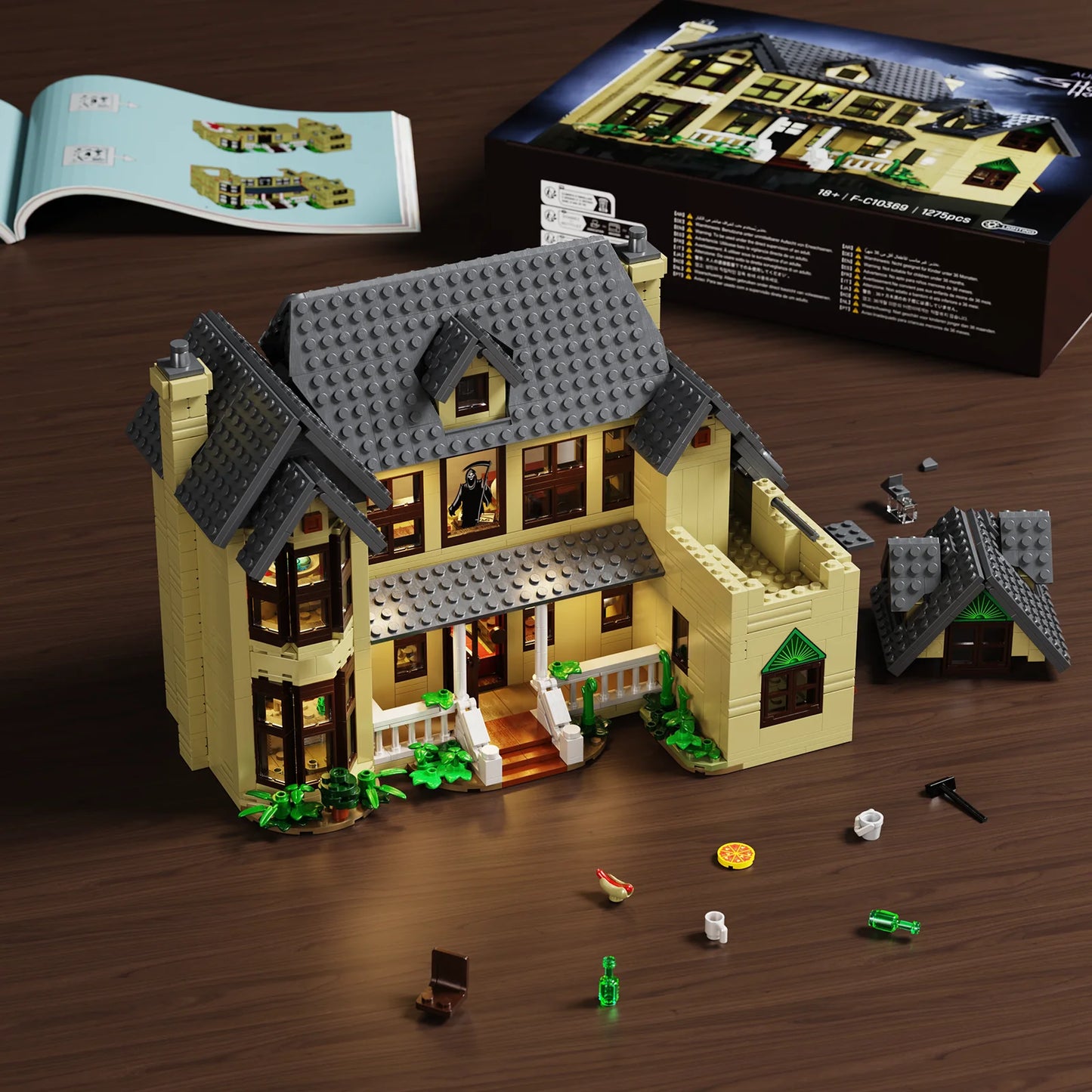 Horror Haunted House Building Block Set