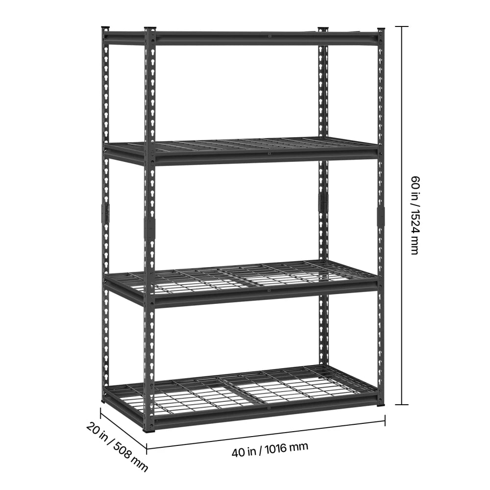 Mojy Heavy Duty Adjustable Steel Storage Shelves