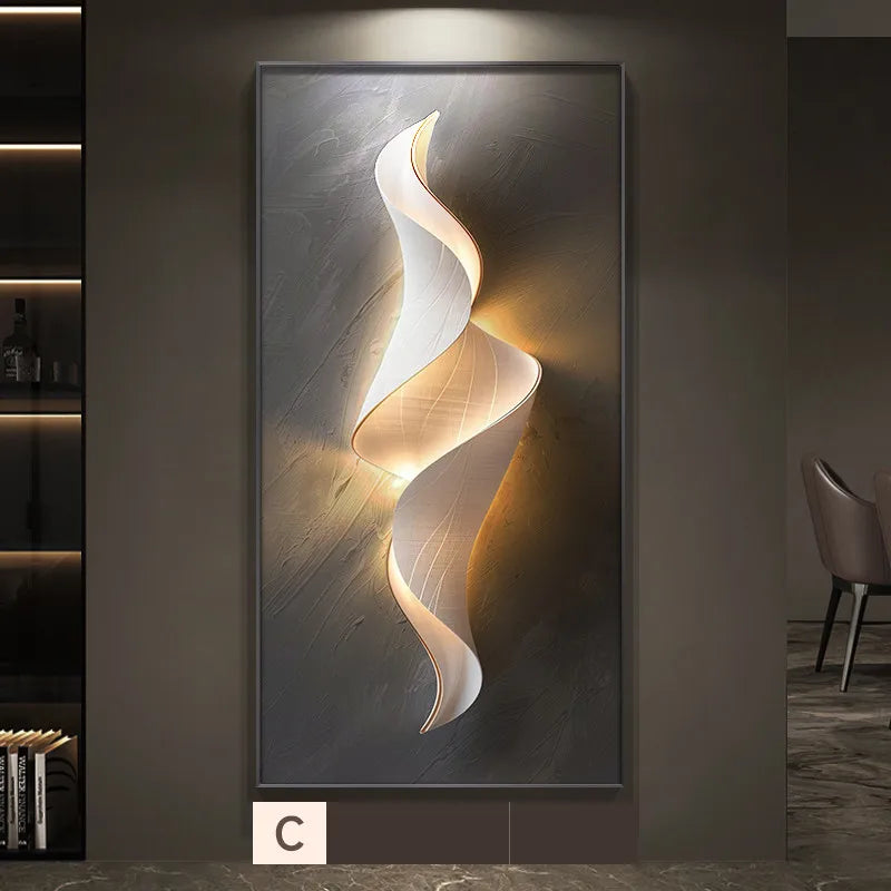 XZLUSTER Modern Crystal LED Mural Wall Lamp