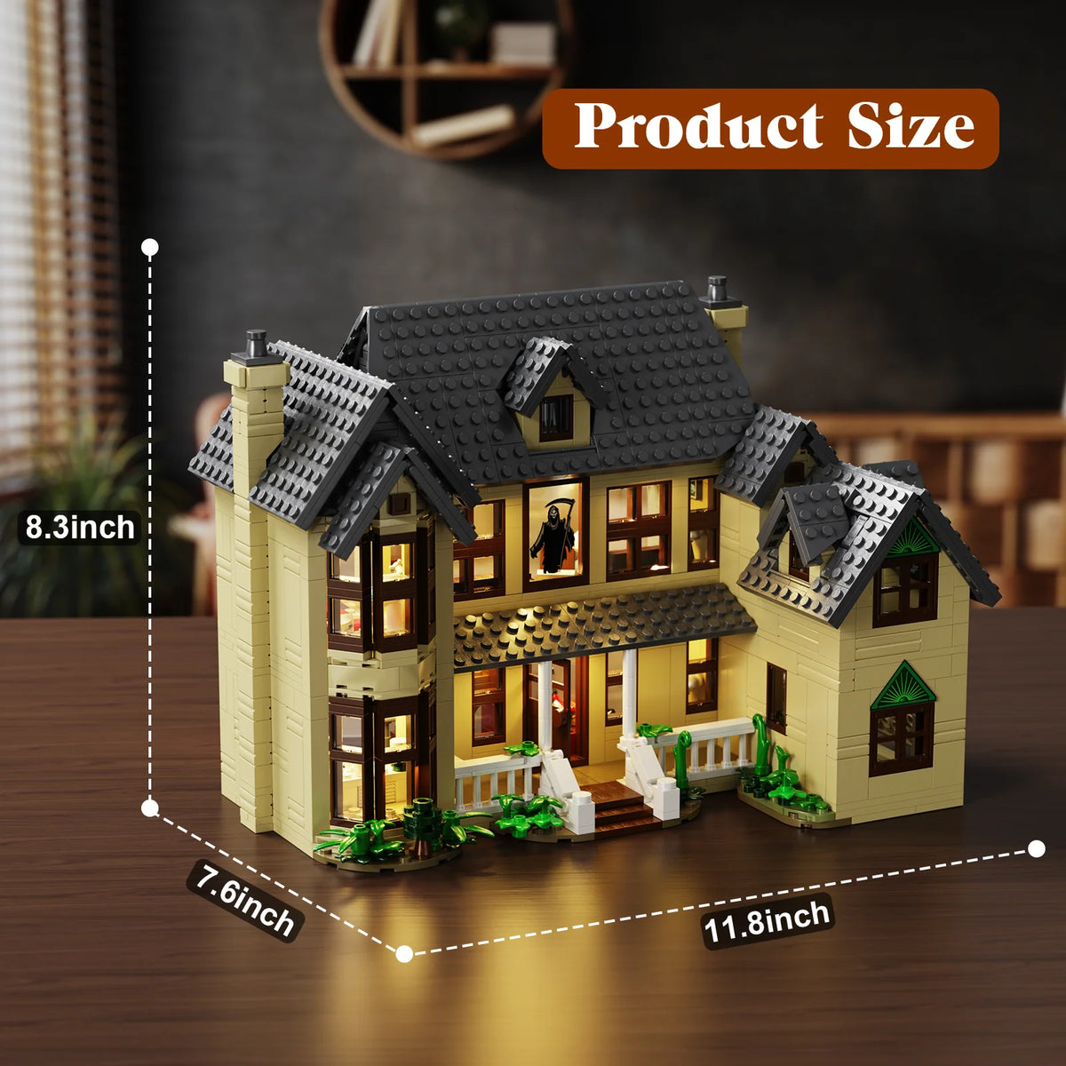 Horror Haunted House Building Block Set