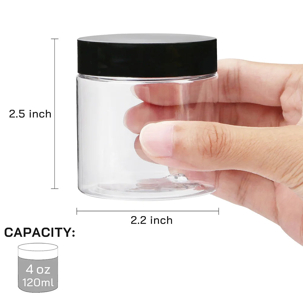 Transparent Sealed Kitchen Food Storage Jars