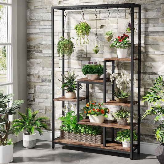 Tribesigns Indoor Plant Stand with Shelf