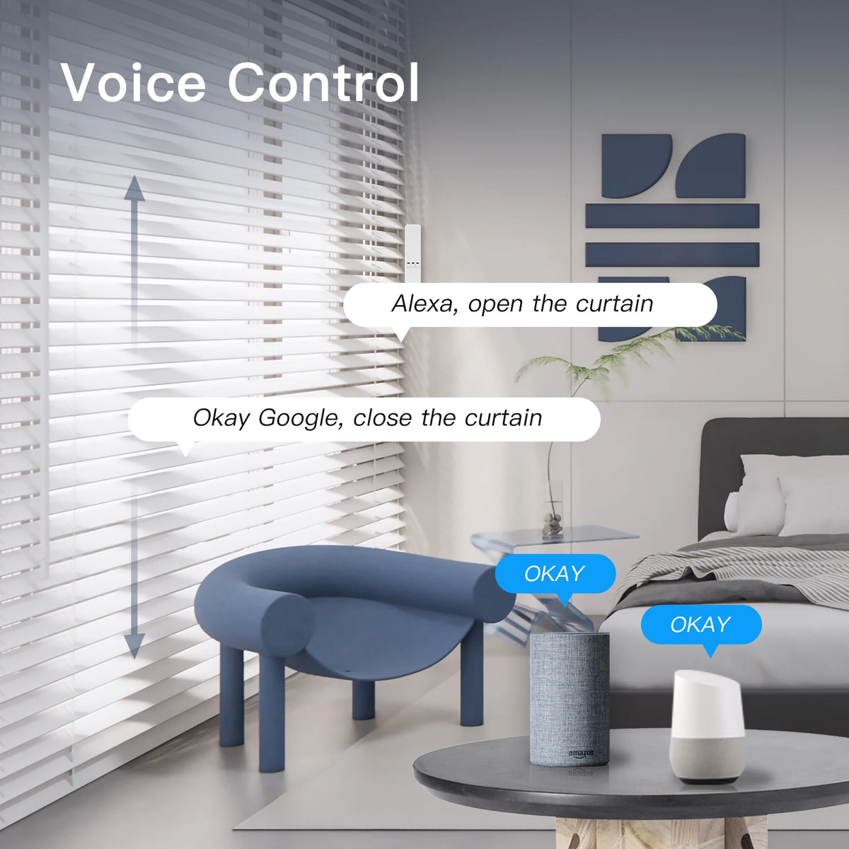 MOES Tuya WiFi Smart Roller Blind Motor Kit