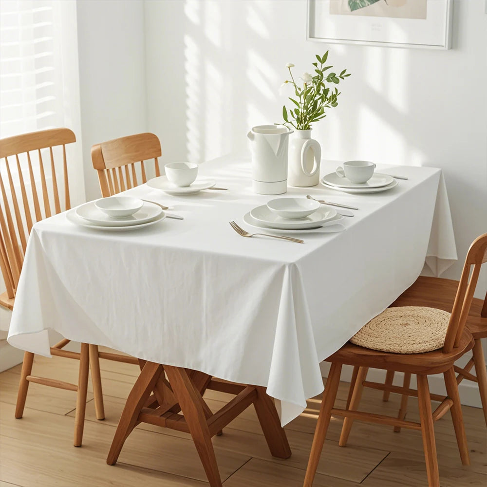 Reador Rectangle Polyester Tablecloth For Events