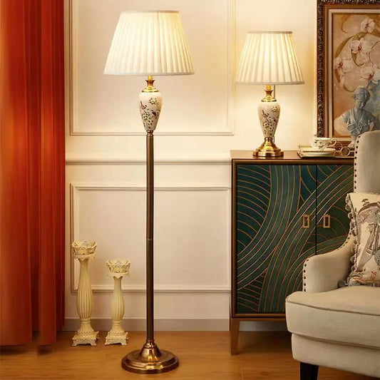 BAIHUAN Modern Ceramic Table Lamp For Bedroom Living Room