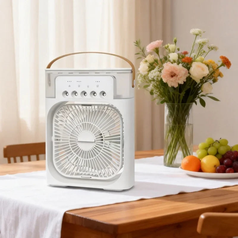 Lism Portable 3 In 1 Air Cooler With Led Light