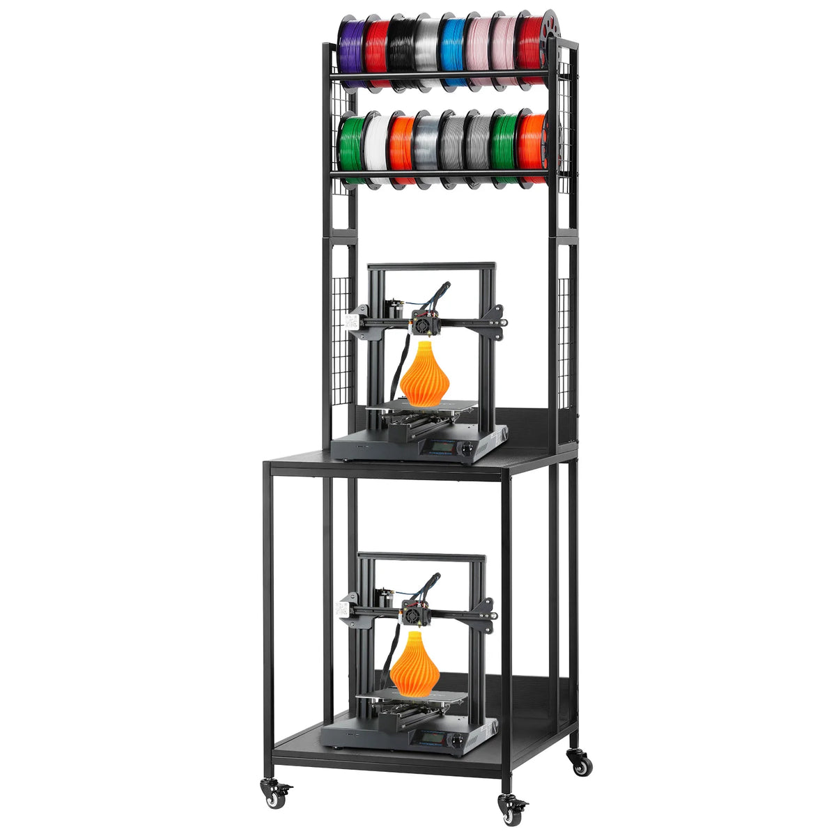 SucceBuy 4 Tier 3D Printer Filament Storage Rack