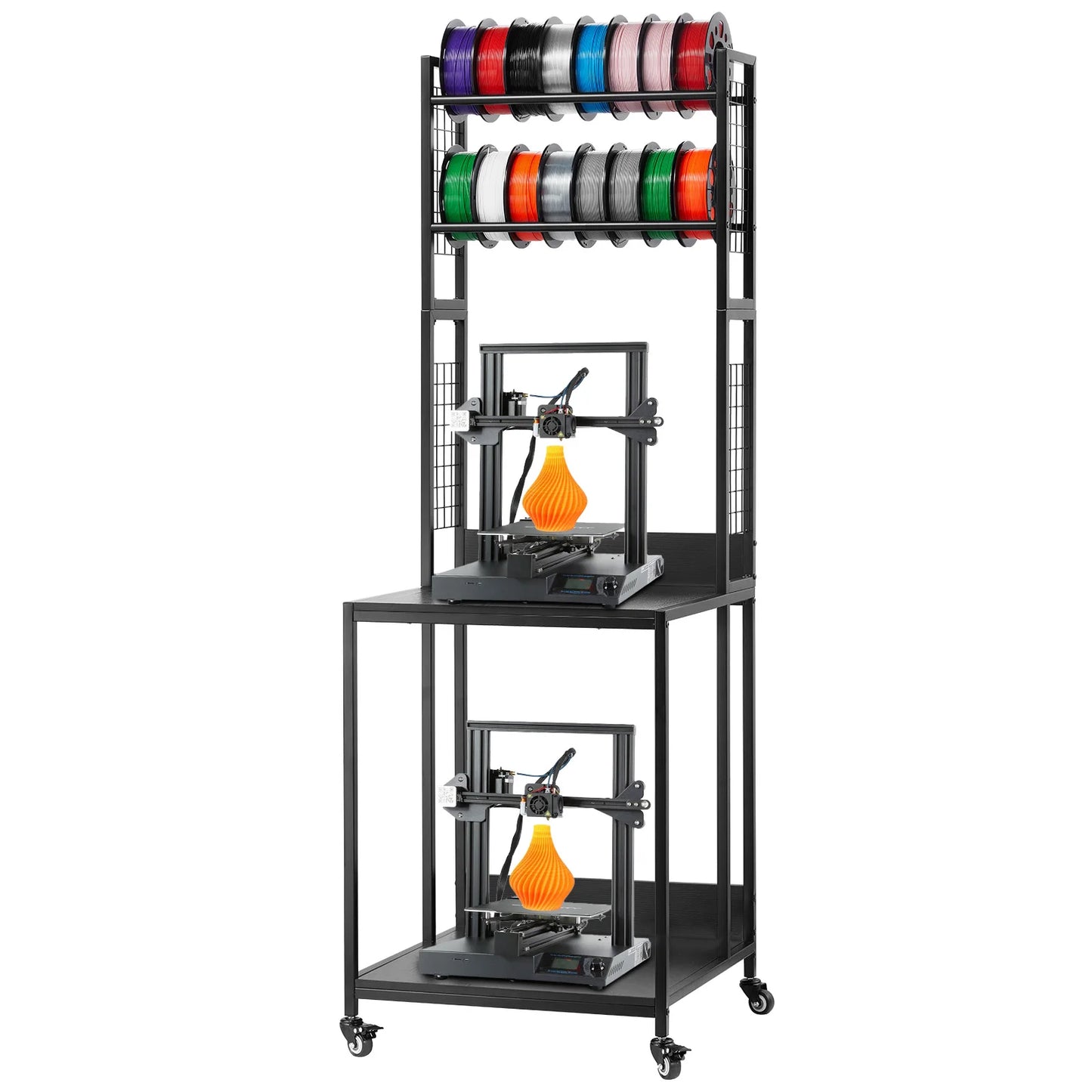SucceBuy Steel Filament Spool Storage Rack