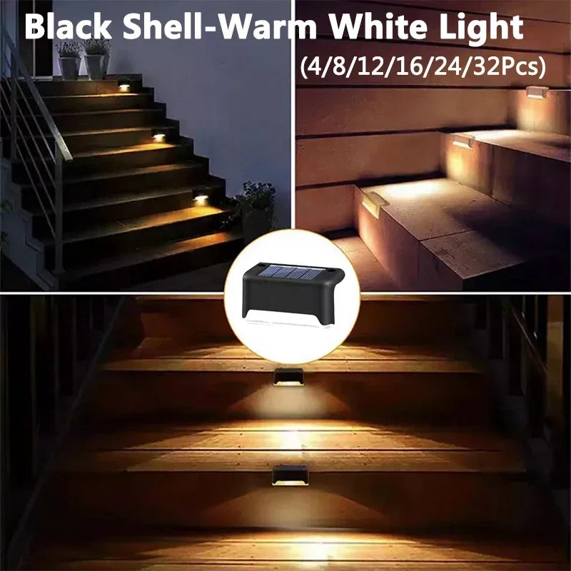 Super-Cheese Solar Deck Lights Outdoor LED Fence Pathway