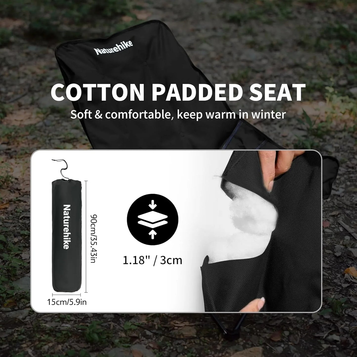 Naturehike Sea Star Outdoor Folding Moon Chair Recliner