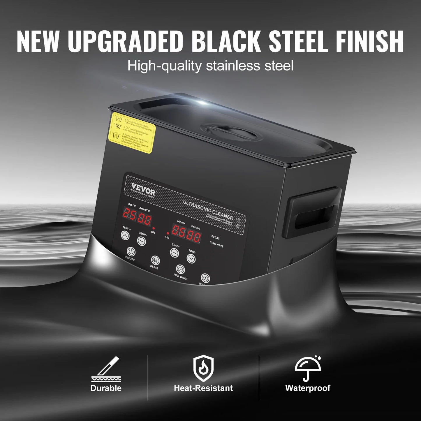 SucceBuy Portable Ultrasonic Cleaner With Timer