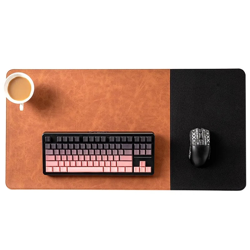 Xummen Double Sided Waterproof Leather Desk Mat