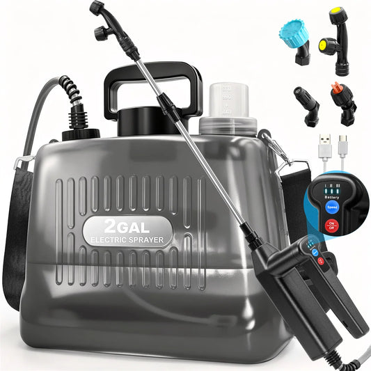 Battery Powered Garden Sprayer With Adjustable Pressure