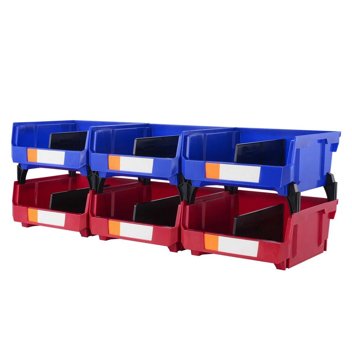 SucceBuy Stackable Hanging Wall Storage Organizer Bins