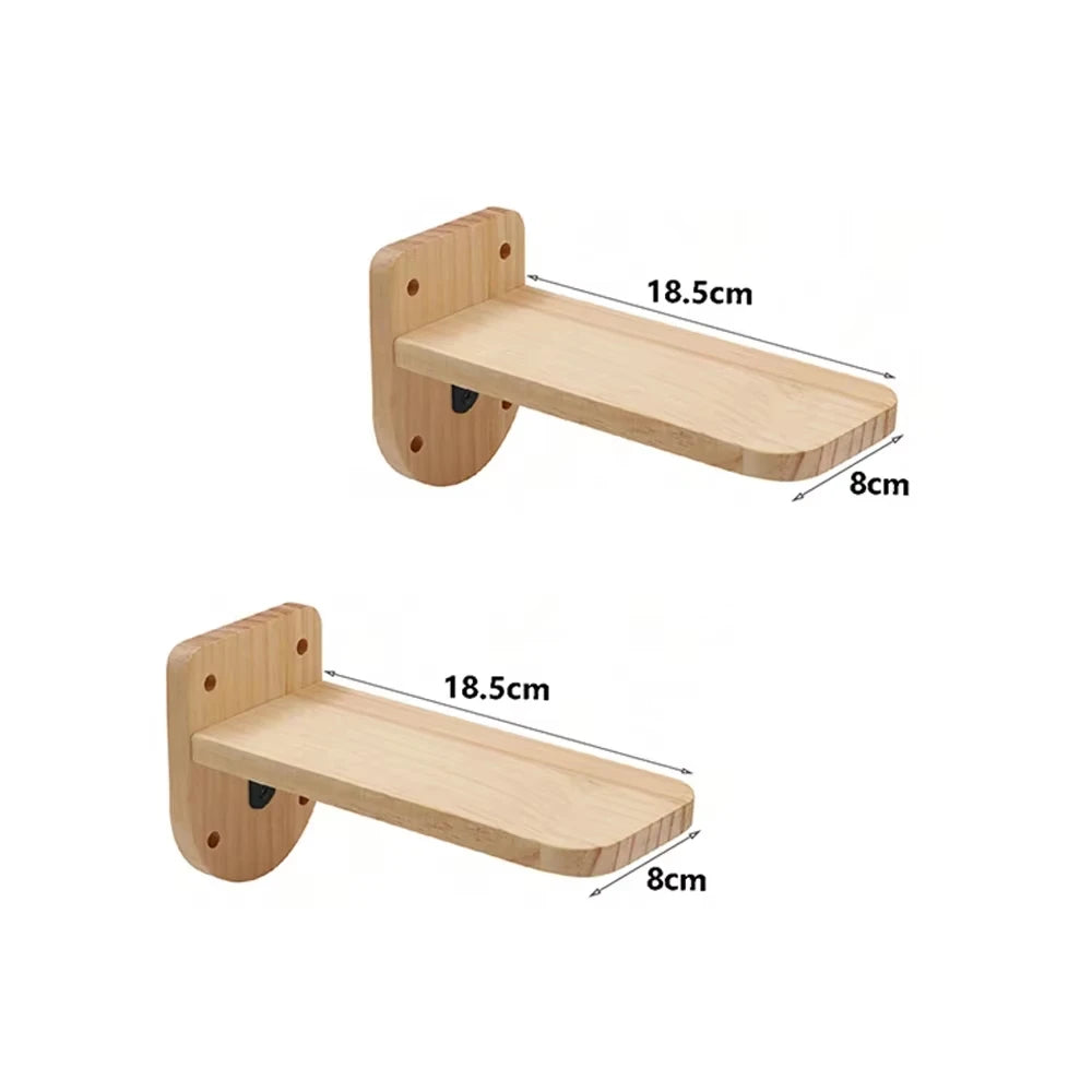 CWV Cat Wall Climbing Shelf With Sisal Scratcher