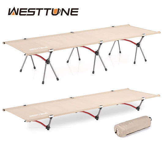 Westtune Ultra Light Aluminum Folding Camping Bed
