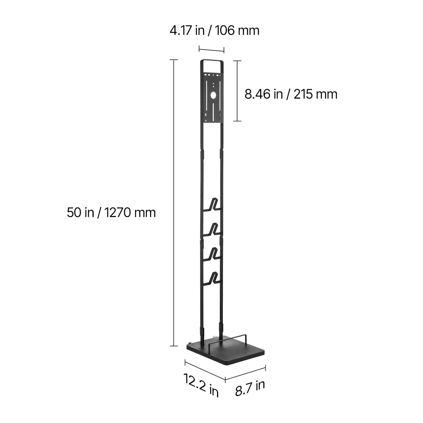 SucceBuy Dyson Vacuum Stand With Four Hooks