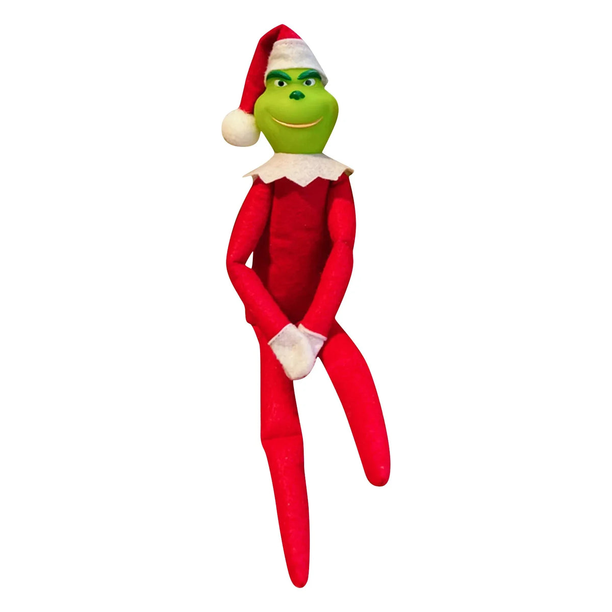 Christmas Elf Doll Anime Plush Figures Stocking Stuffer Shelf Accessories Xmas Decoration Craft Holiday Ornament Decorative Collectible Figurines