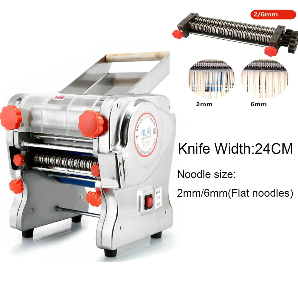 Stainless Steel Electric Pasta Maker And Noodle Machine
