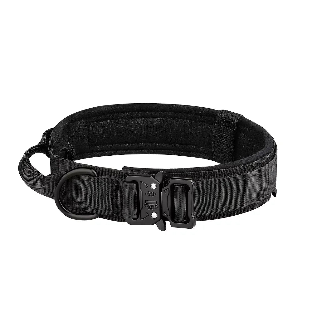 Adjustable Tactical Dog Training Collar With Leash Set
