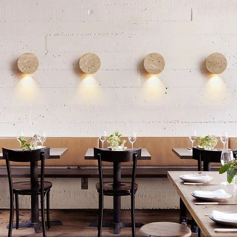 Jiankexing Natural Stone LED Wall Lamp