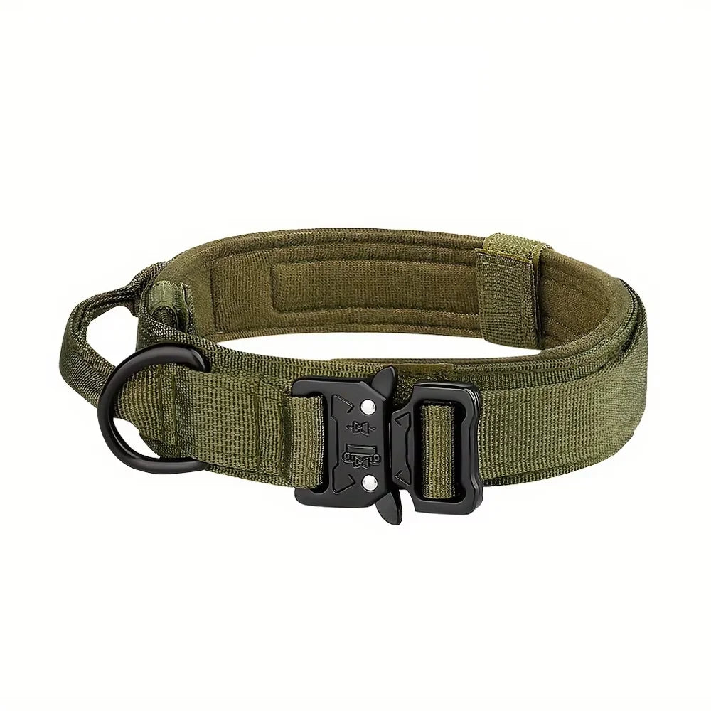 Adjustable Tactical Dog Training Collar With Leash Set