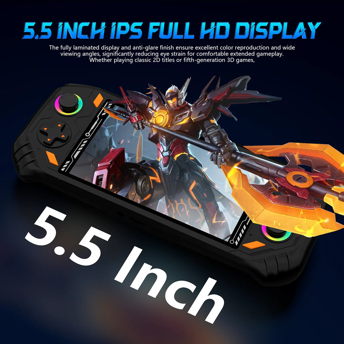 AISLPC Retro Handheld Gaming Console With Dual System