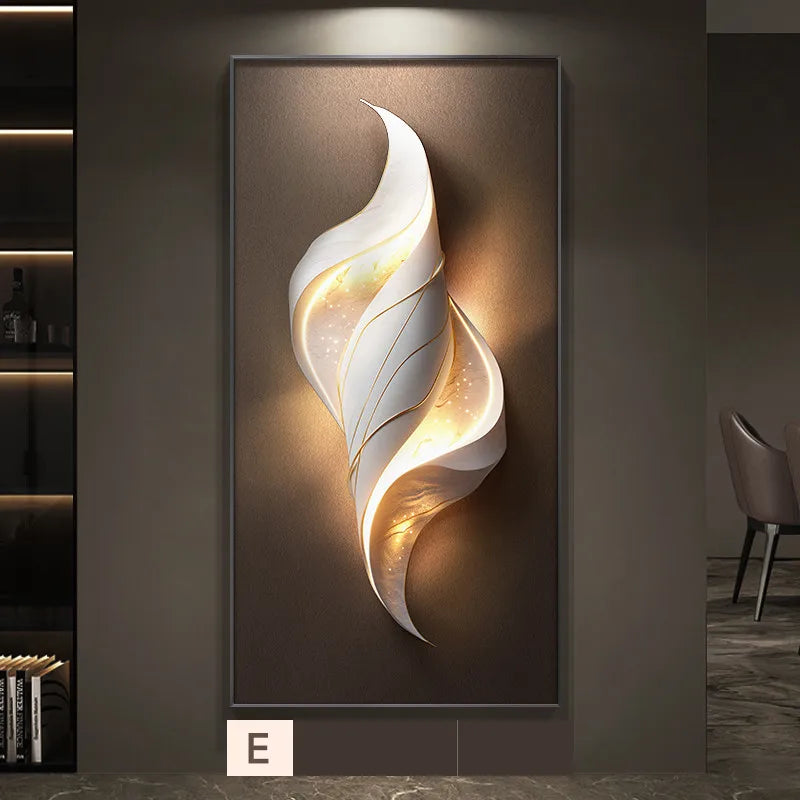 XZLUSTER Modern Crystal LED Mural Wall Lamp