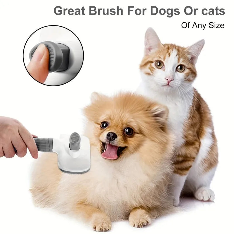 Universal Pet Detangling Brush For Knots And Mats