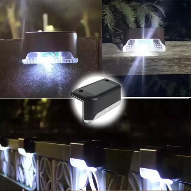 XIWANGFIRE Solar LED Step Lamp Outdoor Path Light