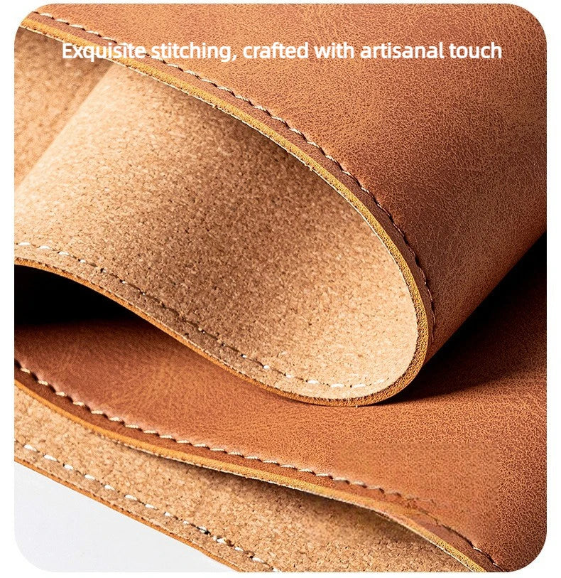 Xummen Double Sided Waterproof Leather Desk Mat