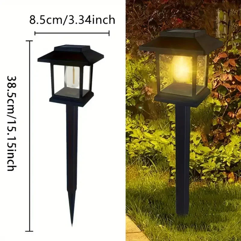 ZTree Solar Pathway Lights Outdoor Waterproof Auto On Off