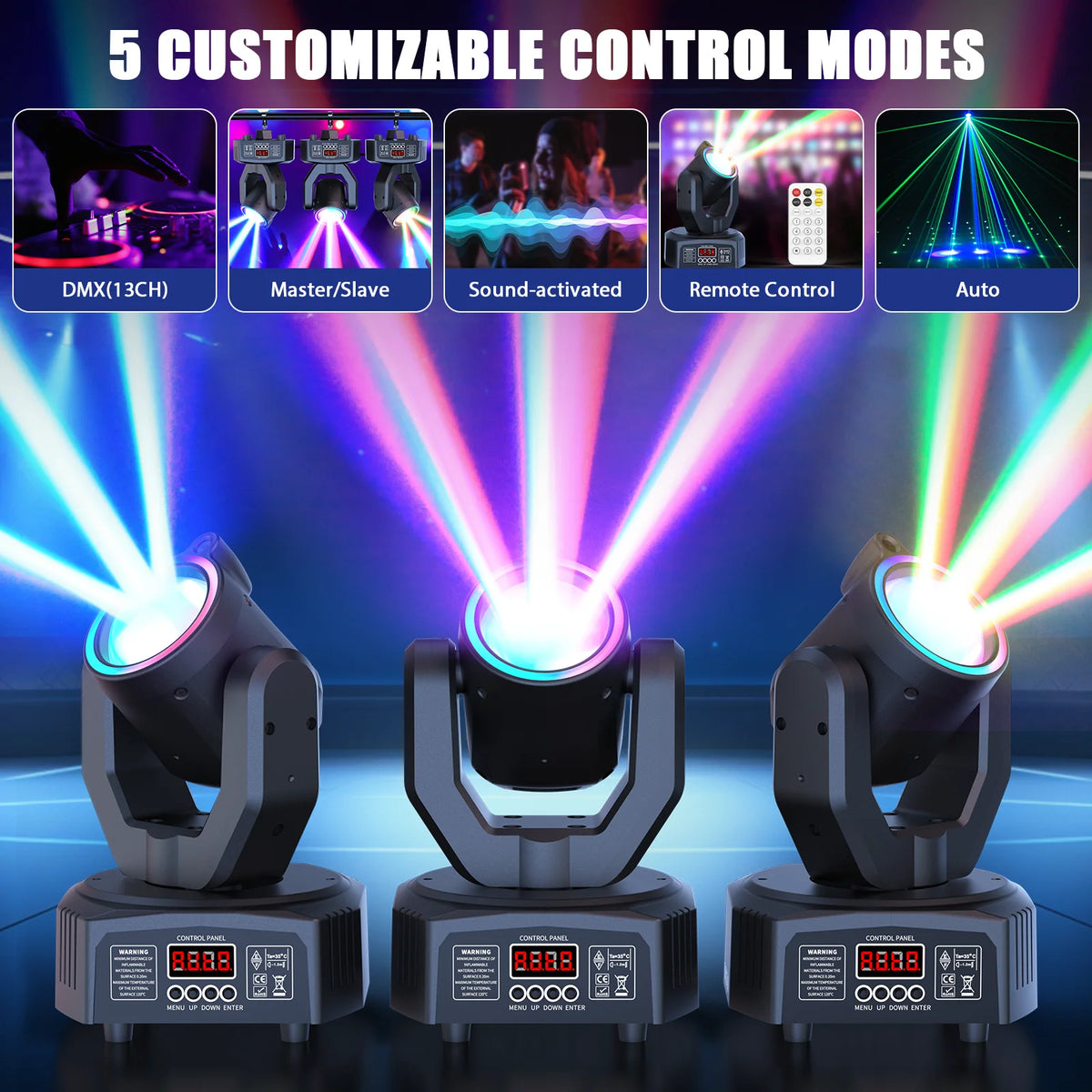 U'King LED Moving Head Stage Light
