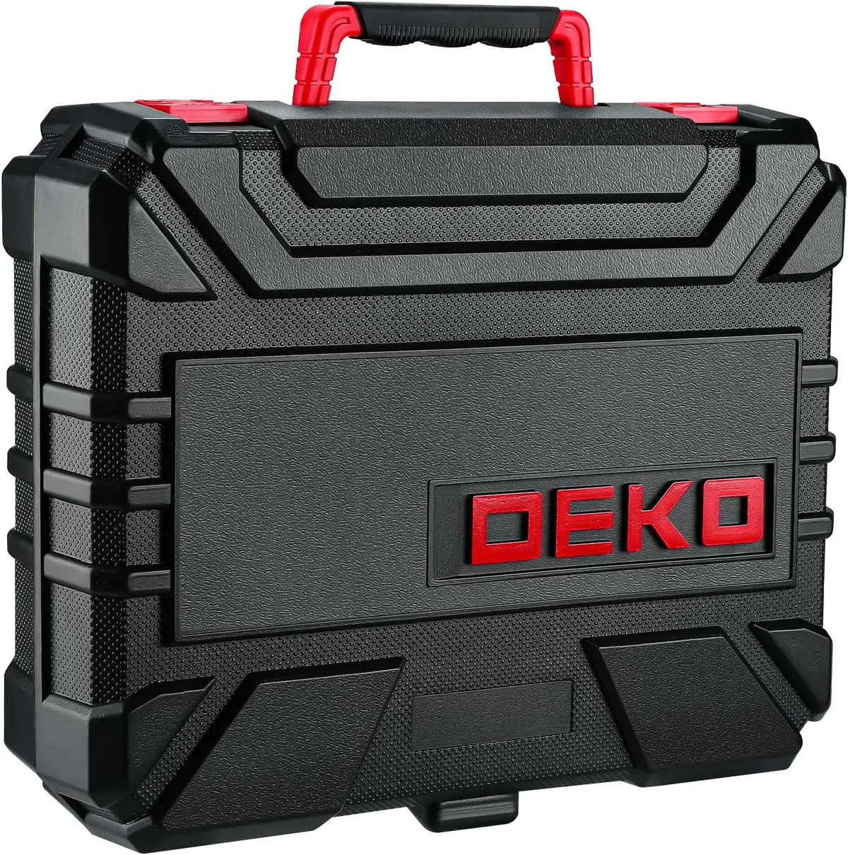 DEKO 126 Piece Cordless Drill Home Tool Kit