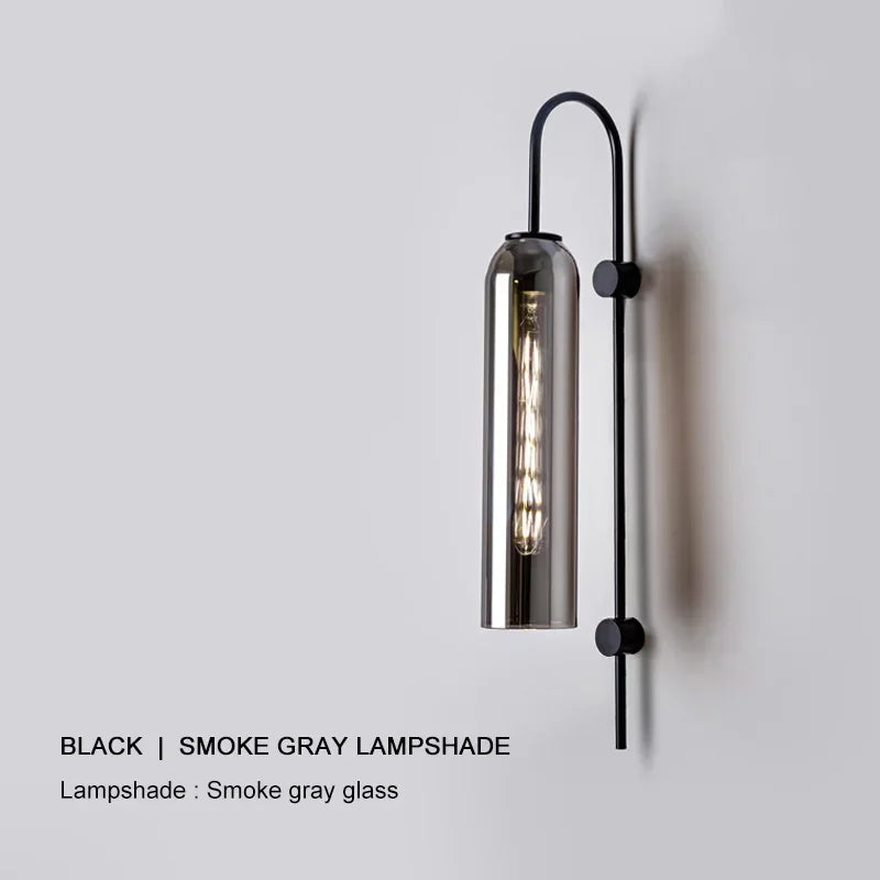 TAONUANSHU Modern Glass LED Wall Light