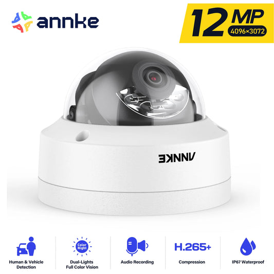 ANNKE 12MP Dual Light PoE Security Camera