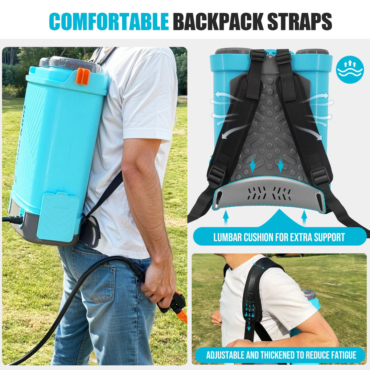 Battery Powered Backpack Garden Sprayer