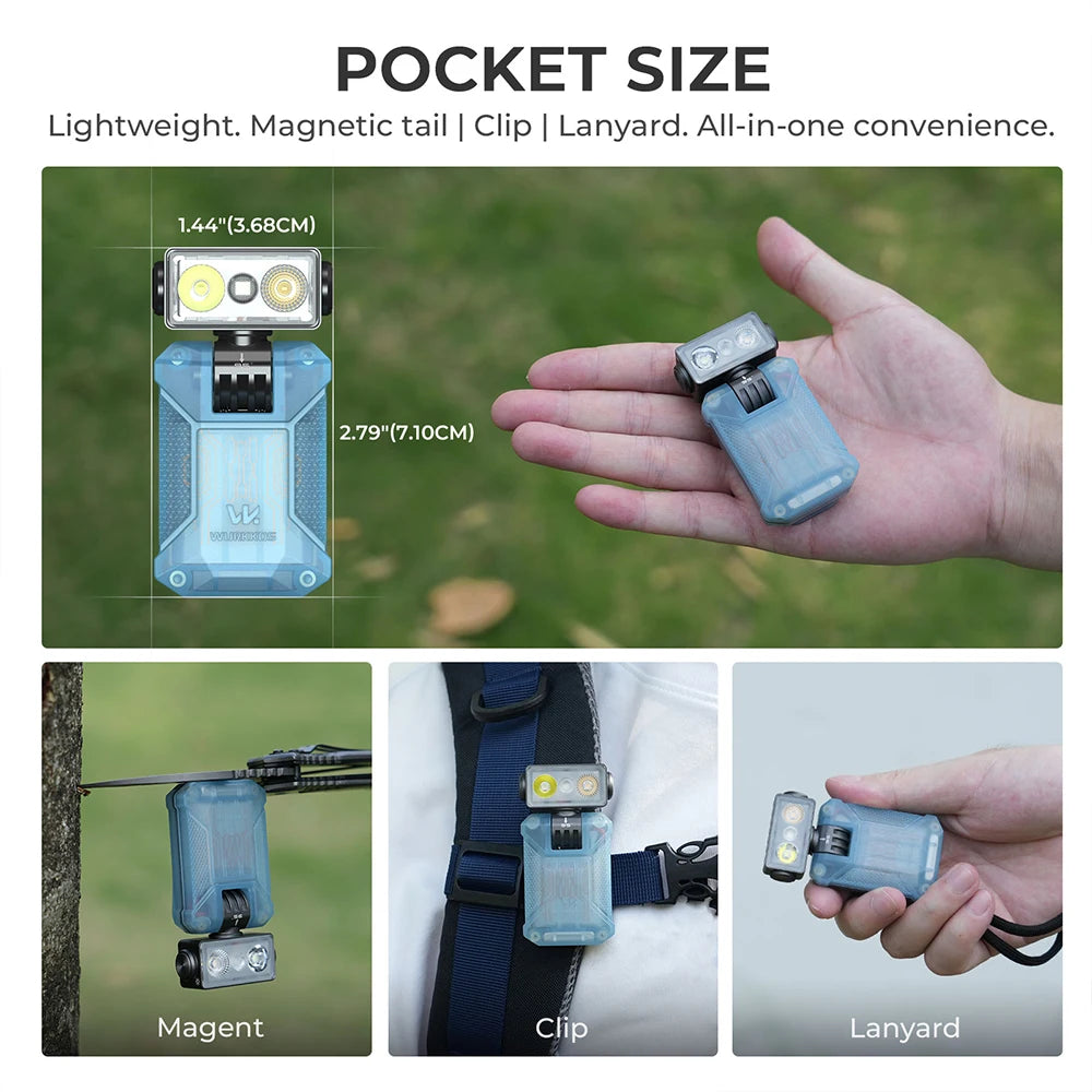 Wurkkos HD04 Mini RGB Flashlight