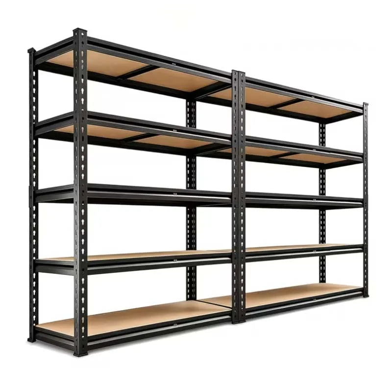 Heavy Duty 5 Tier Metal Storage Rack Set