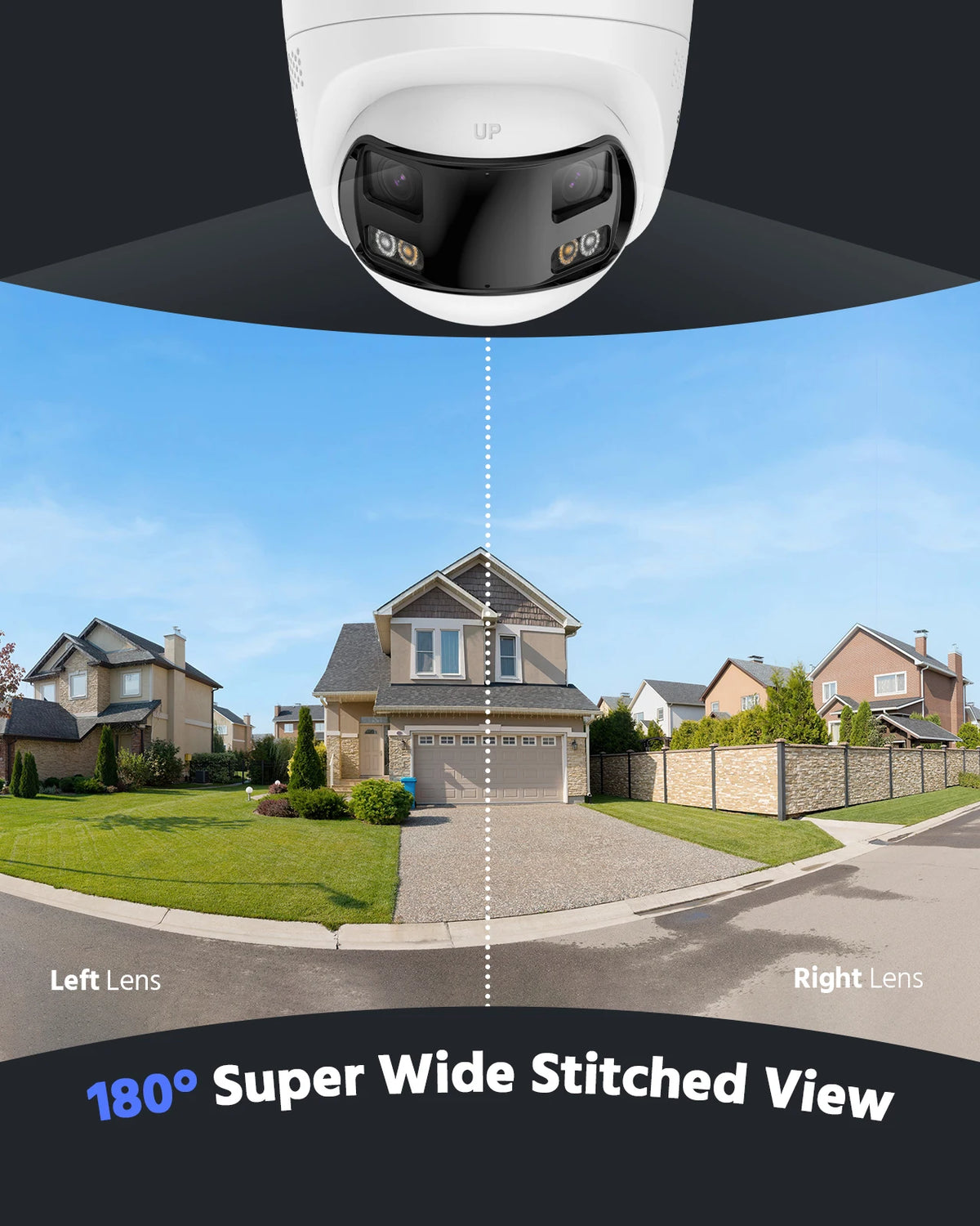 Annke Dual Lens 180 Degree PoE Security Camera
