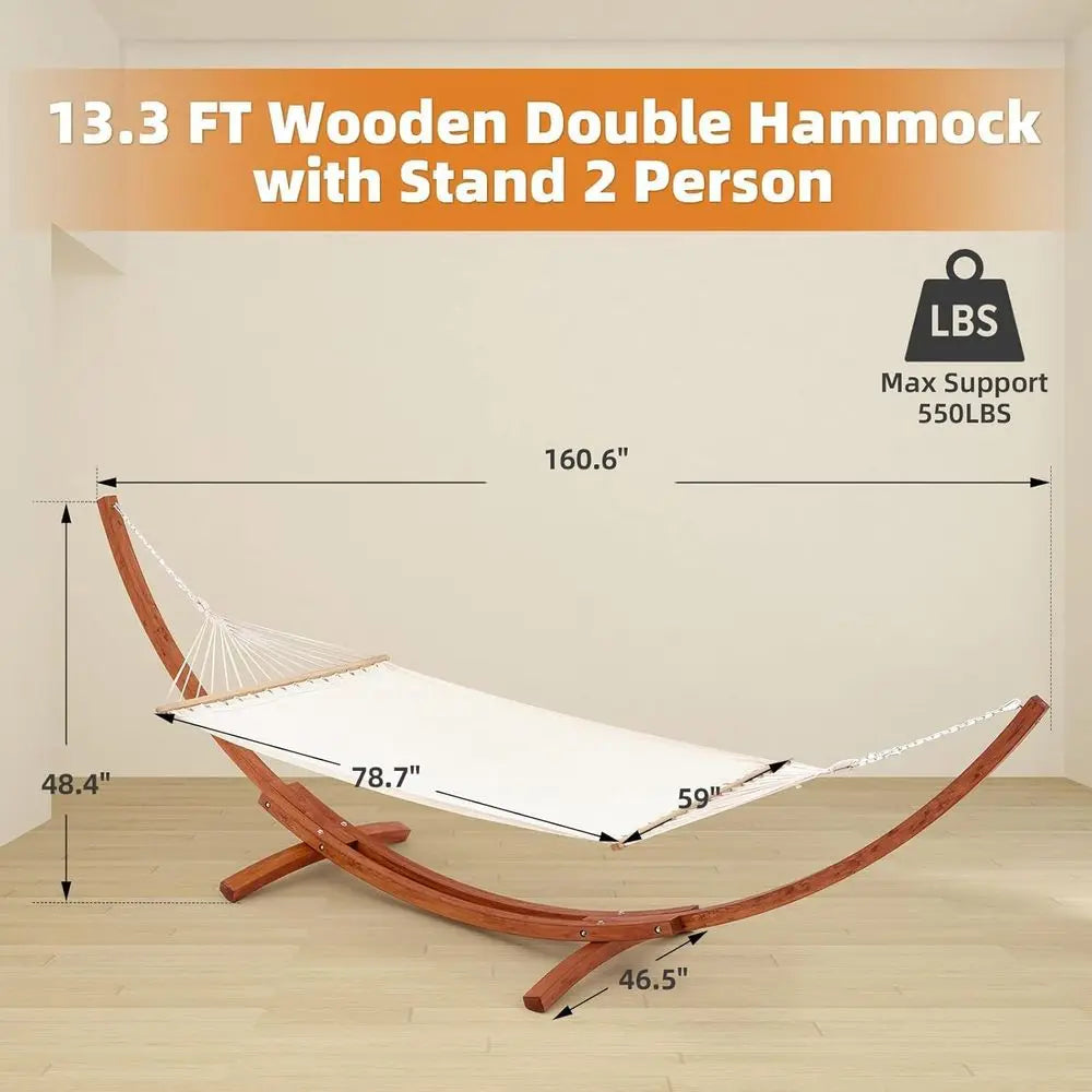 Heavy Duty Two Person Hammock With Stand